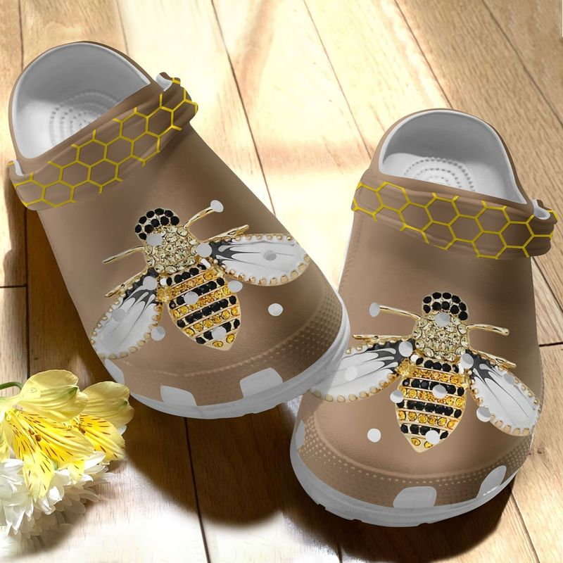 Gorgeous King Bee Crocs Crocband Clogs Shoes Comfortable For Men Women and Kids