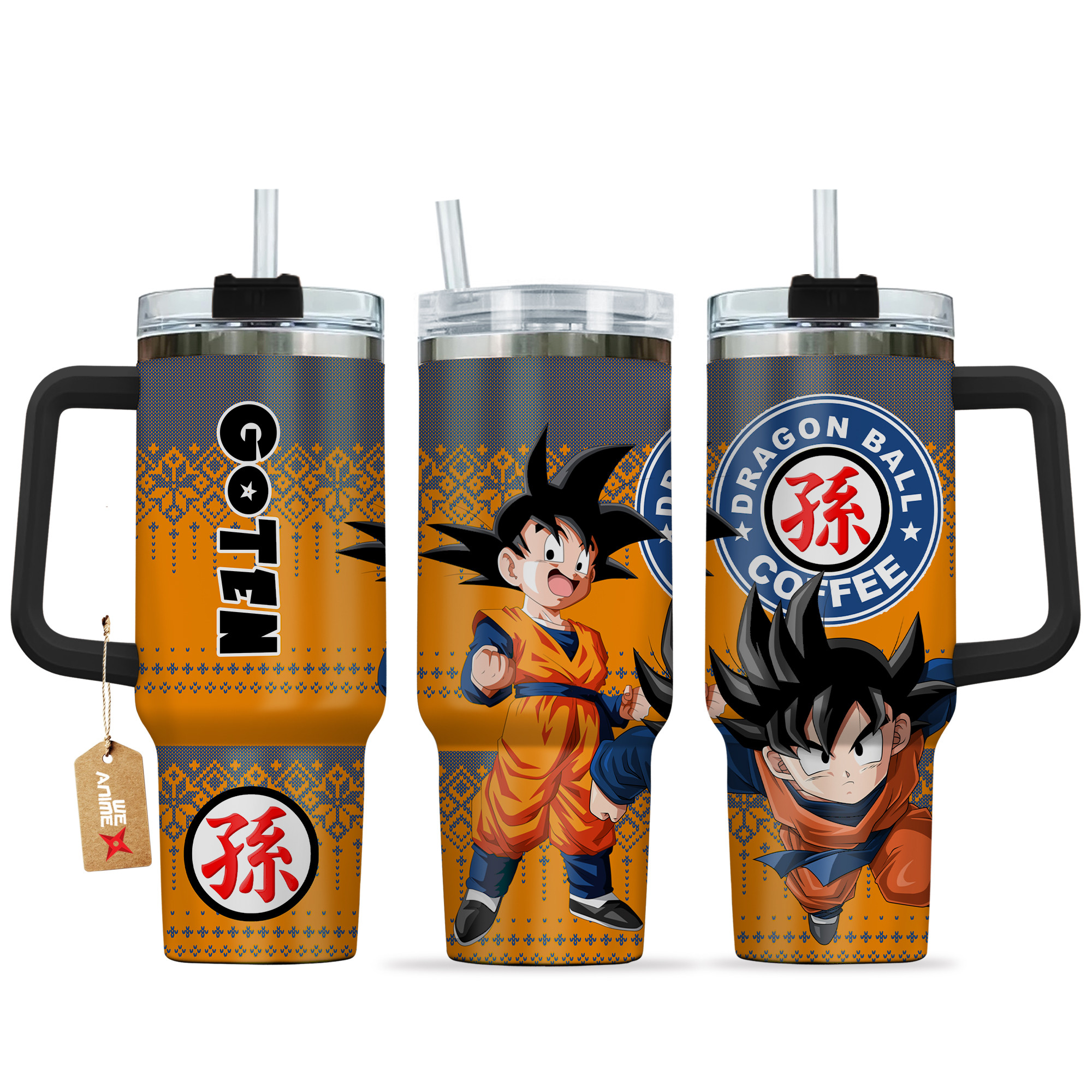 Goten Dragon Ball Z Anime Custom Stanley Cup 40 oz 30 oz Tumbler With HandleTVC2301161