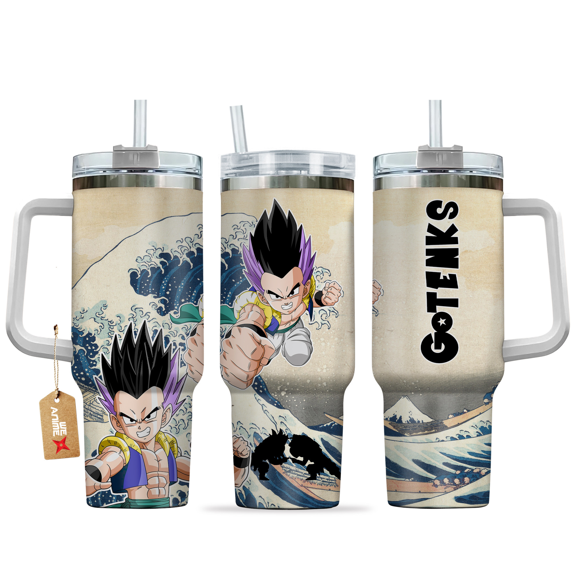 Gotenks Dragon Ball Anime Custom Stanley Cup 40 oz 30 oz Tumbler With HandleTVC2301138