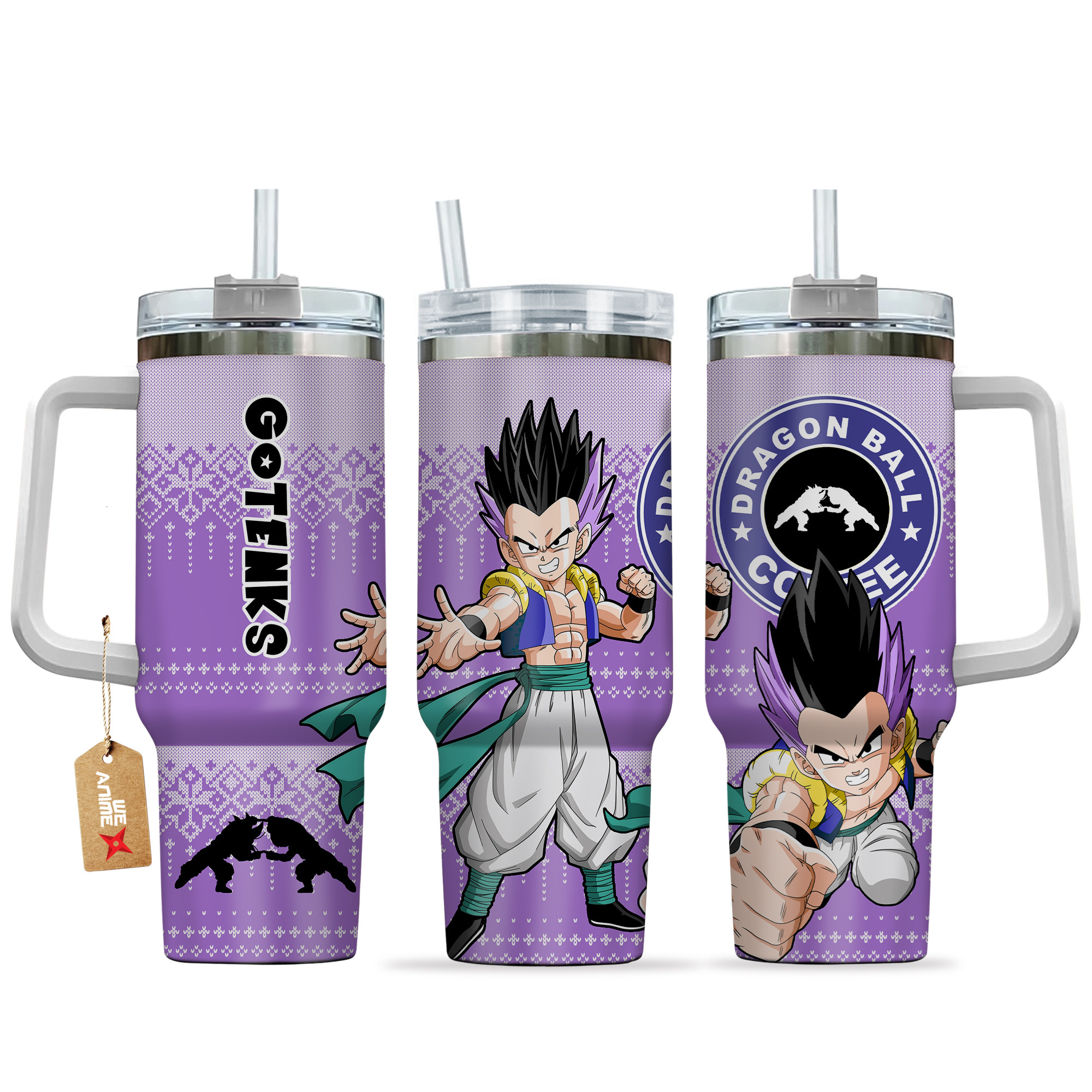 Gotenks Dragon Ball Z Anime Custom Stanley Cup 40 oz 30 oz Tumbler With HandleTVC2301162