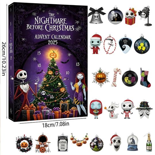 Gothic Fantasy Advent Calendar 2025, Skeleton Hero Figures, Dark Christmas Countdown Gift - Image 13