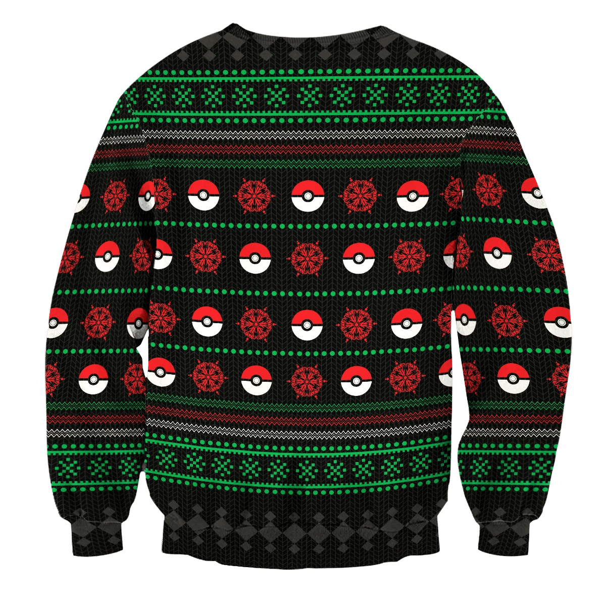 Gotta Catch Em All Ugly Christmas Sweater Adult 3D Funny Matching for family