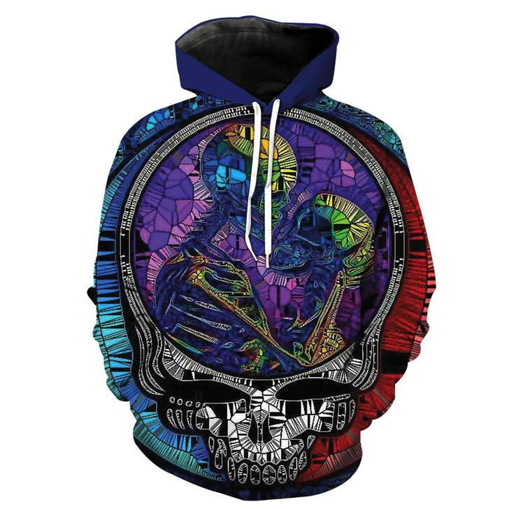 Grateful Dead 3D All Over Print Hoodie, Zip Hoodie