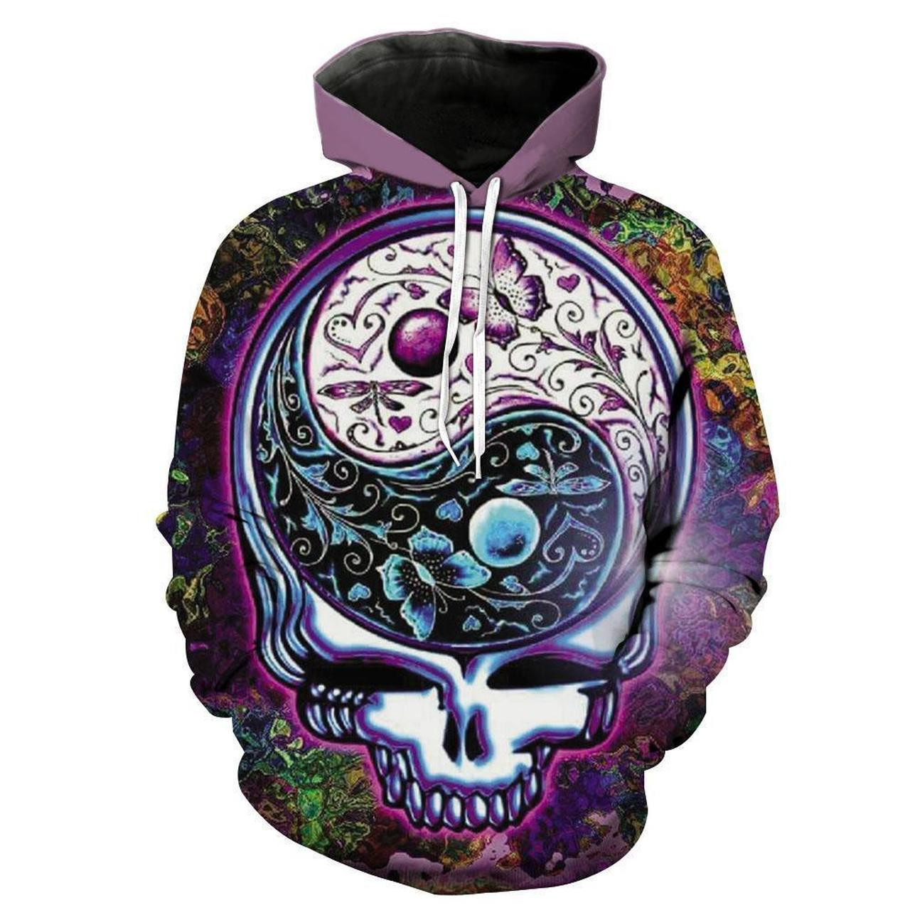 Grateful Dead 3D All Over Print Hoodie, Zip Hoodie