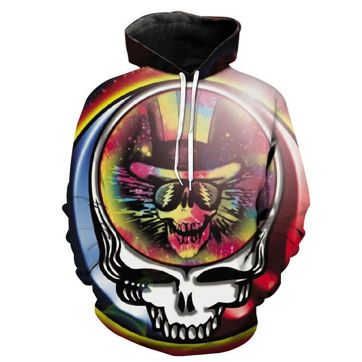 Grateful Dead 3D All Over Print Hoodie, Zip Hoodie