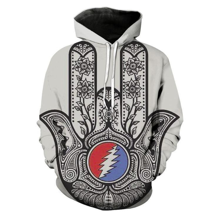 Grateful Dead 3D All Over Print Hoodie, Zip Hoodie