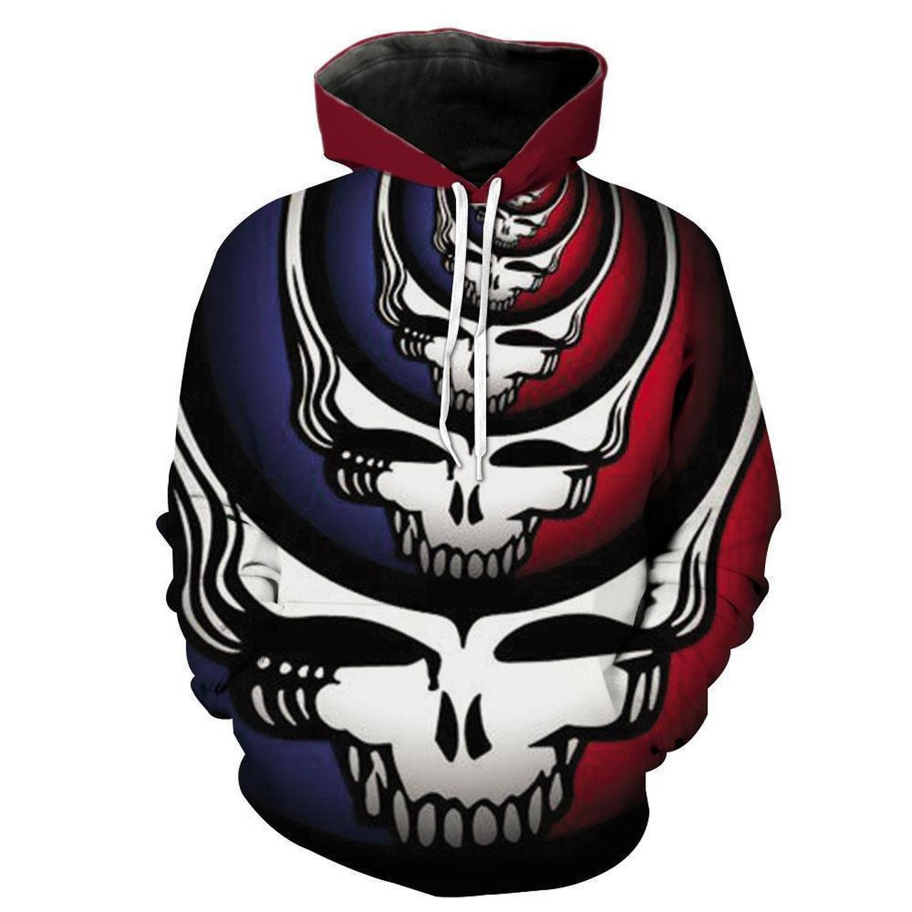 Grateful Dead 3D All Over Print Hoodie, Zip Hoodie