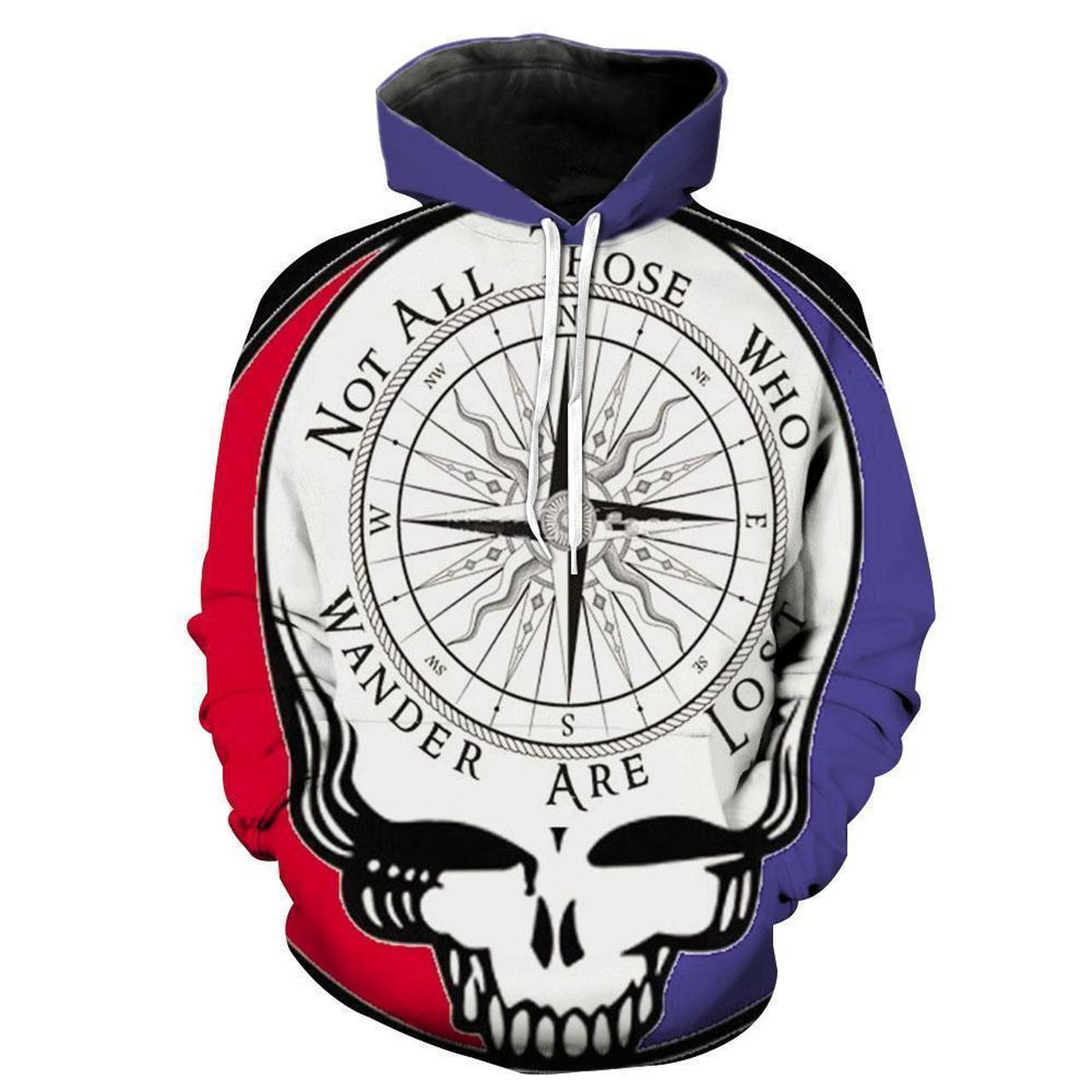 Grateful Dead 3D All Over Print Hoodie, Zip Hoodie