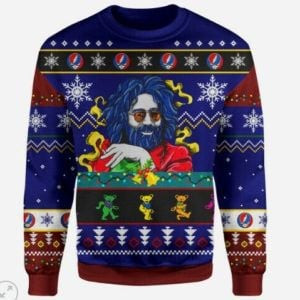 Grateful Dead Ugly Christmas Sweater Adult 3D Funny Matching for family