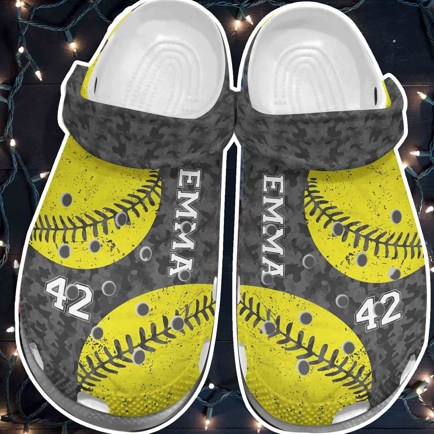 Green Baseball Ball Shoes Clogs For Batter