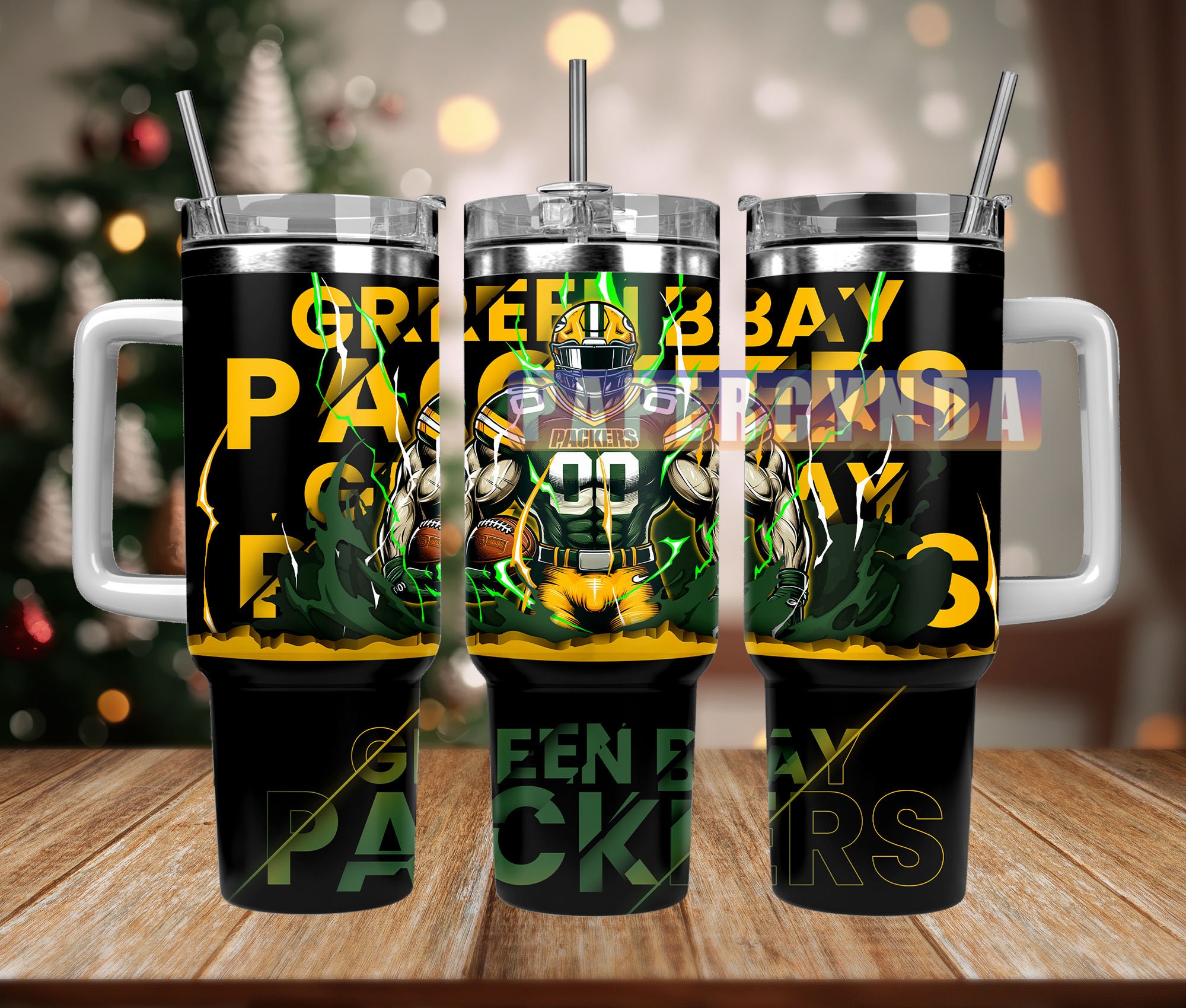 Green Bay Packers Custom Stanley Cup 40 oz 30 oz Tumbler With HandleTVC2301832