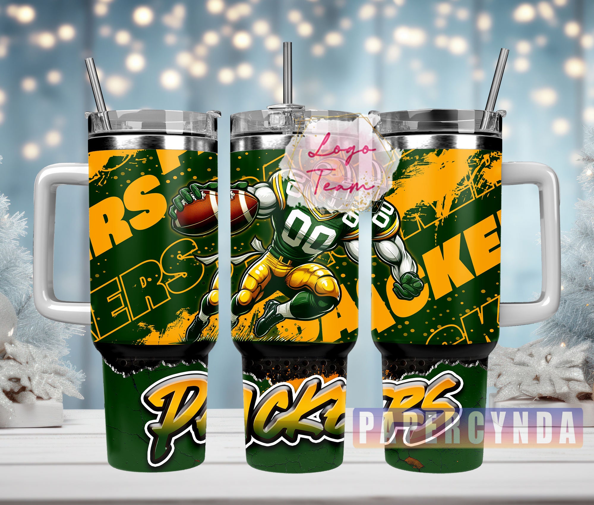 Green Bay Packers Custom Stanley Cup 40 oz 30 oz Tumbler With HandleTVC2301832