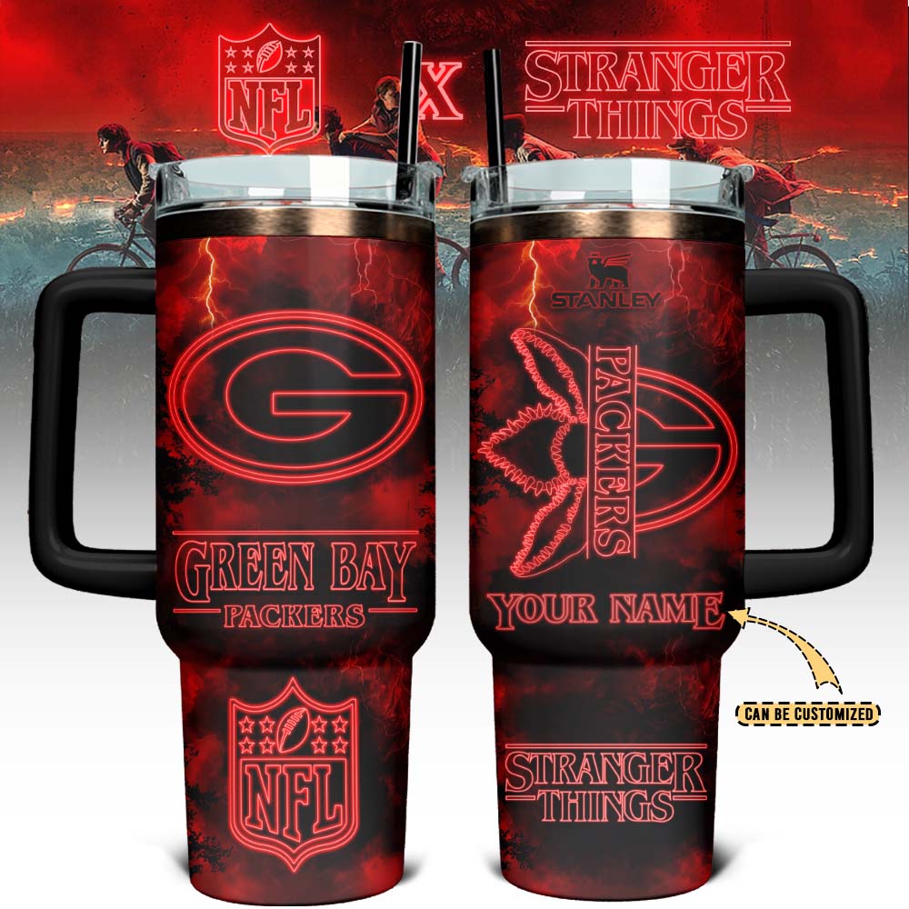 Green Bay Packers Custom Stanley Cup 40 oz 30 oz Tumbler With HandleTVC230187