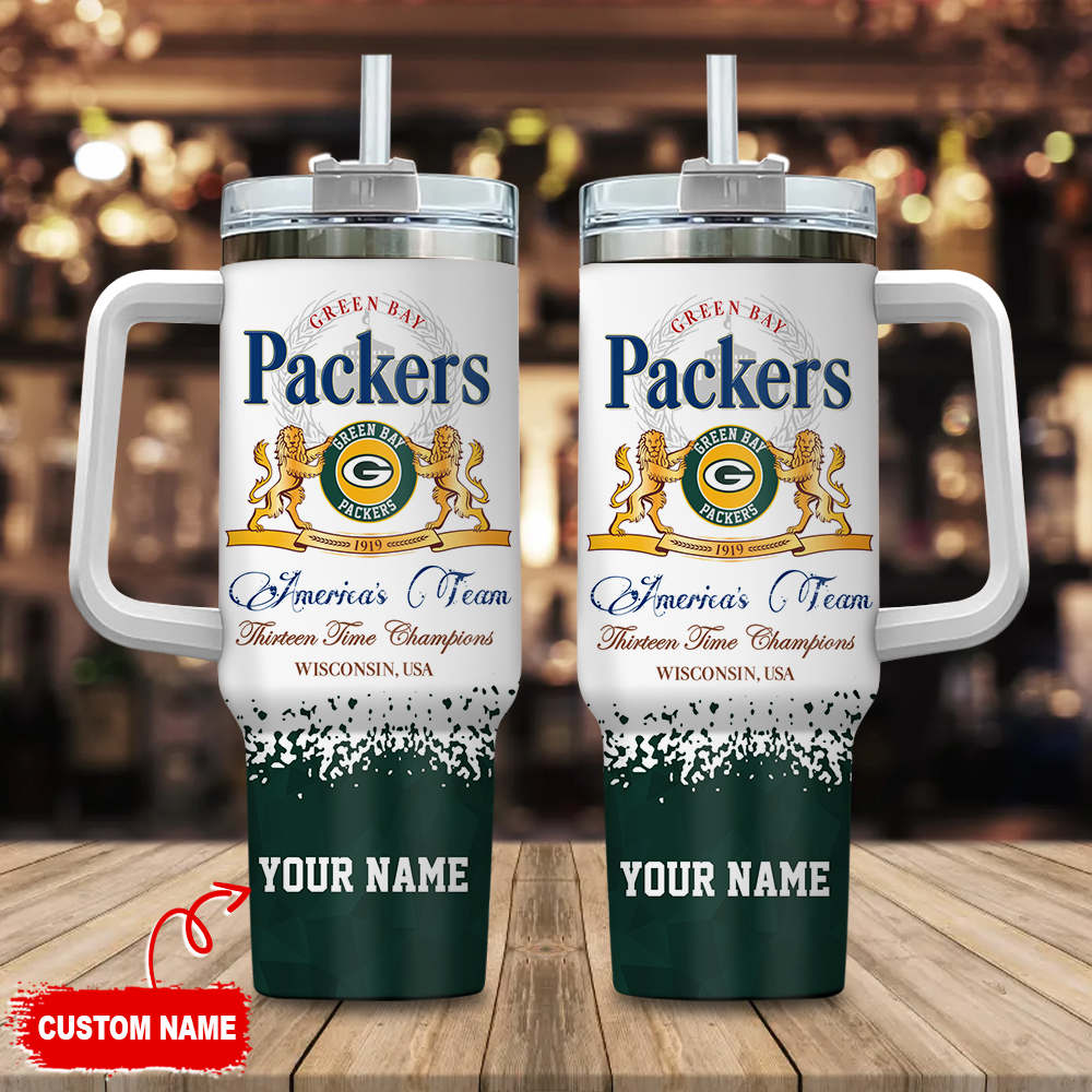 Green Bay Packers NFL Champions Modelo Custom Stanley Cup 40 oz 30 oz Tumbler With HandleTVC2301112