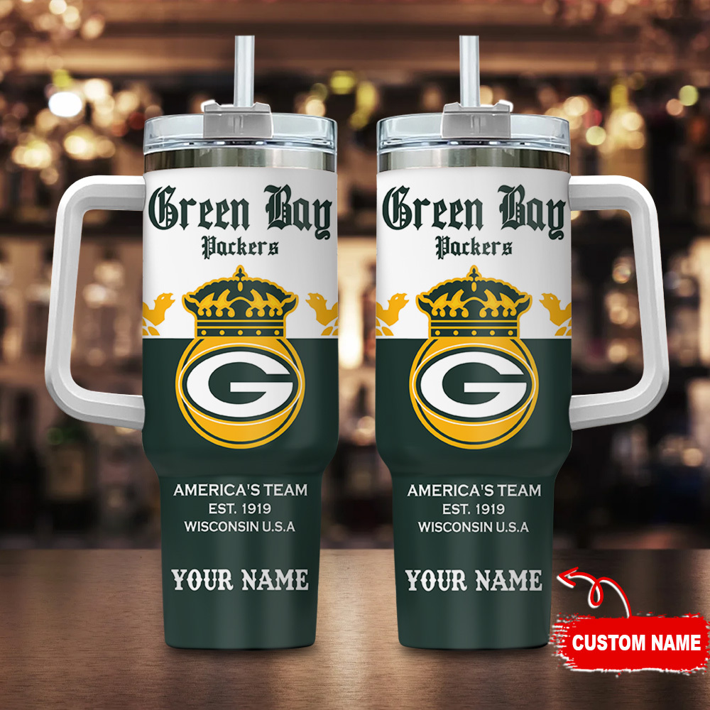Green Bay Packers NFL Corona Extra Custom Stanley Cup 40 oz 30 oz Tumbler With HandleTVC2301112