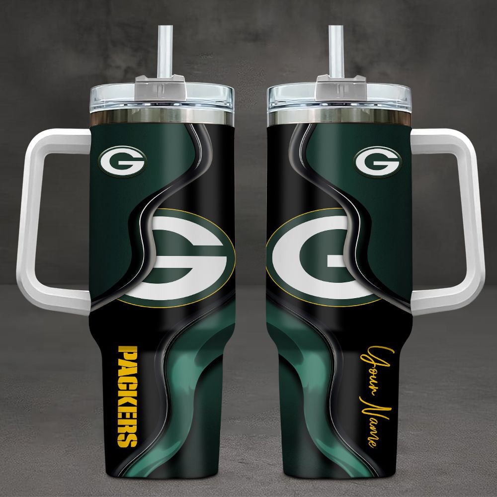 Green Bay Packers NFL Custom Stanley Cup 40 oz 30 oz Tumbler With HandleTVC2301100
