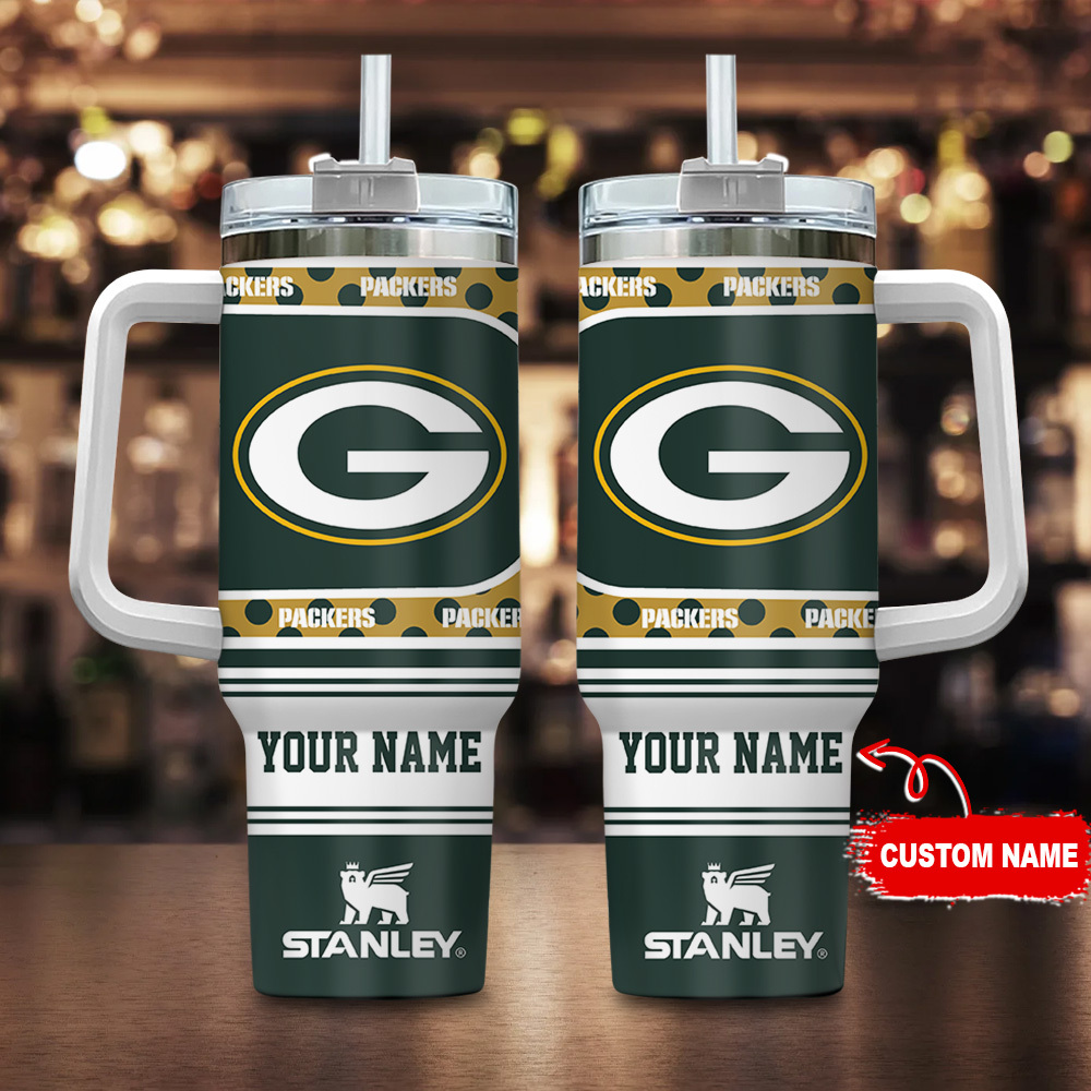 Green Bay Packers NFL Custom Stanley Cup 40 oz 30 oz Tumbler With HandleTVC2301124