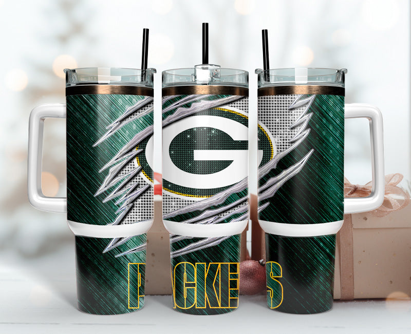 Green Bay Packers NFL Custom Stanley Cup 40 oz 30 oz Tumbler With HandleTVC2301141