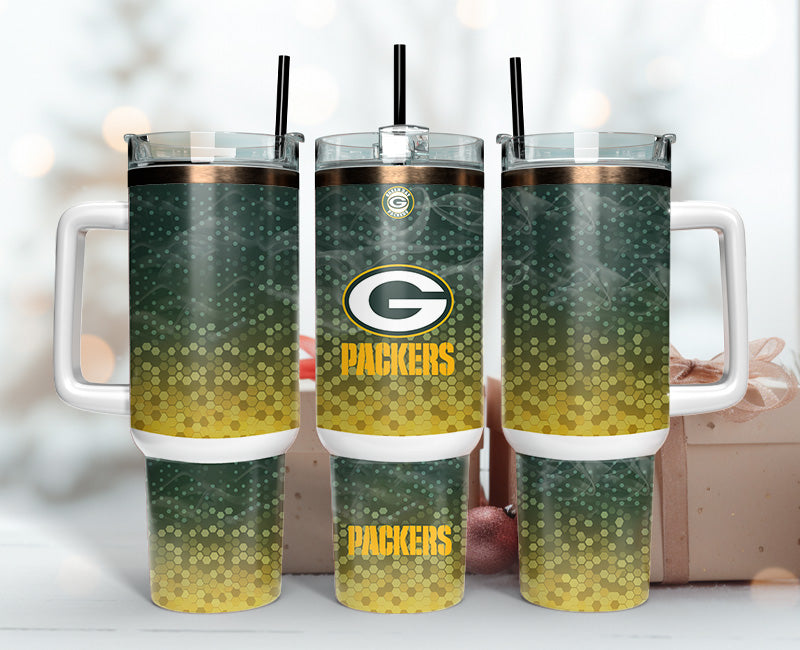 Green Bay Packers NFL Custom Stanley Cup 40 oz 30 oz Tumbler With HandleTVC2301142