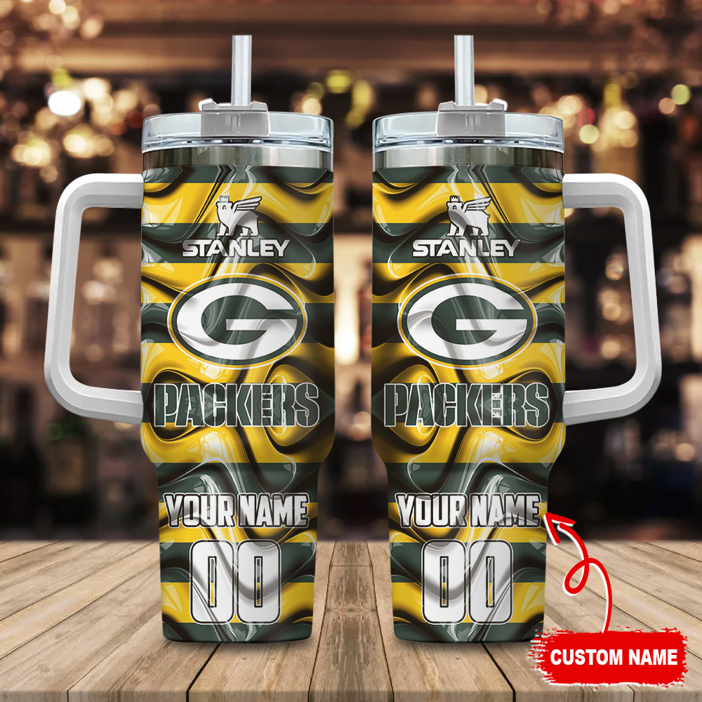 Green Bay Packers NFL Custom Stanley Cup 40 oz 30 oz Tumbler With HandleTVC230171