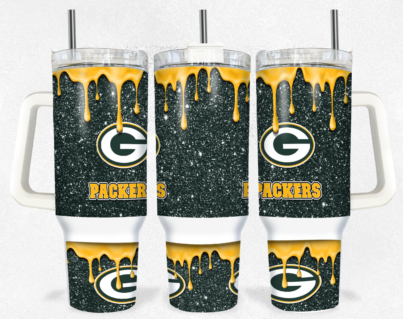 Green Bay Packers NFL Custom Stanley Cup 40 oz 30 oz Tumbler With HandleTVC230190