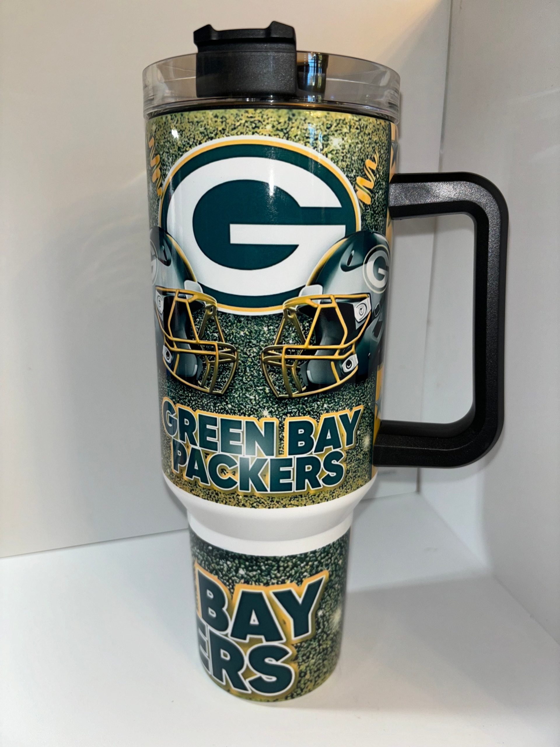 Green Bay Packers NFL Custom Stanley Cup 40 oz 30 oz Tumbler With HandleTVC2301910 - Image 2