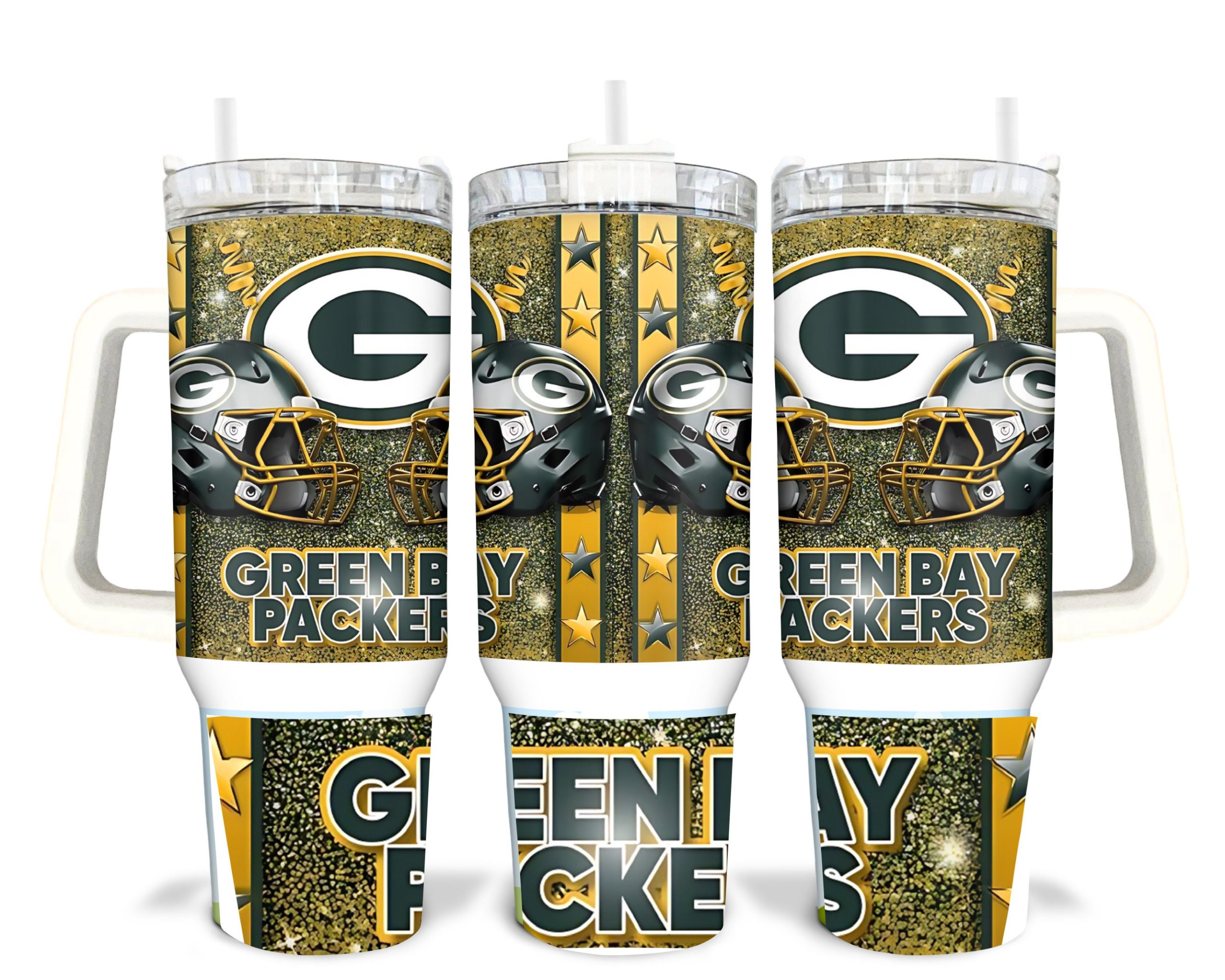Green Bay Packers NFL Custom Stanley Cup 40 oz 30 oz Tumbler With HandleTVC2301910