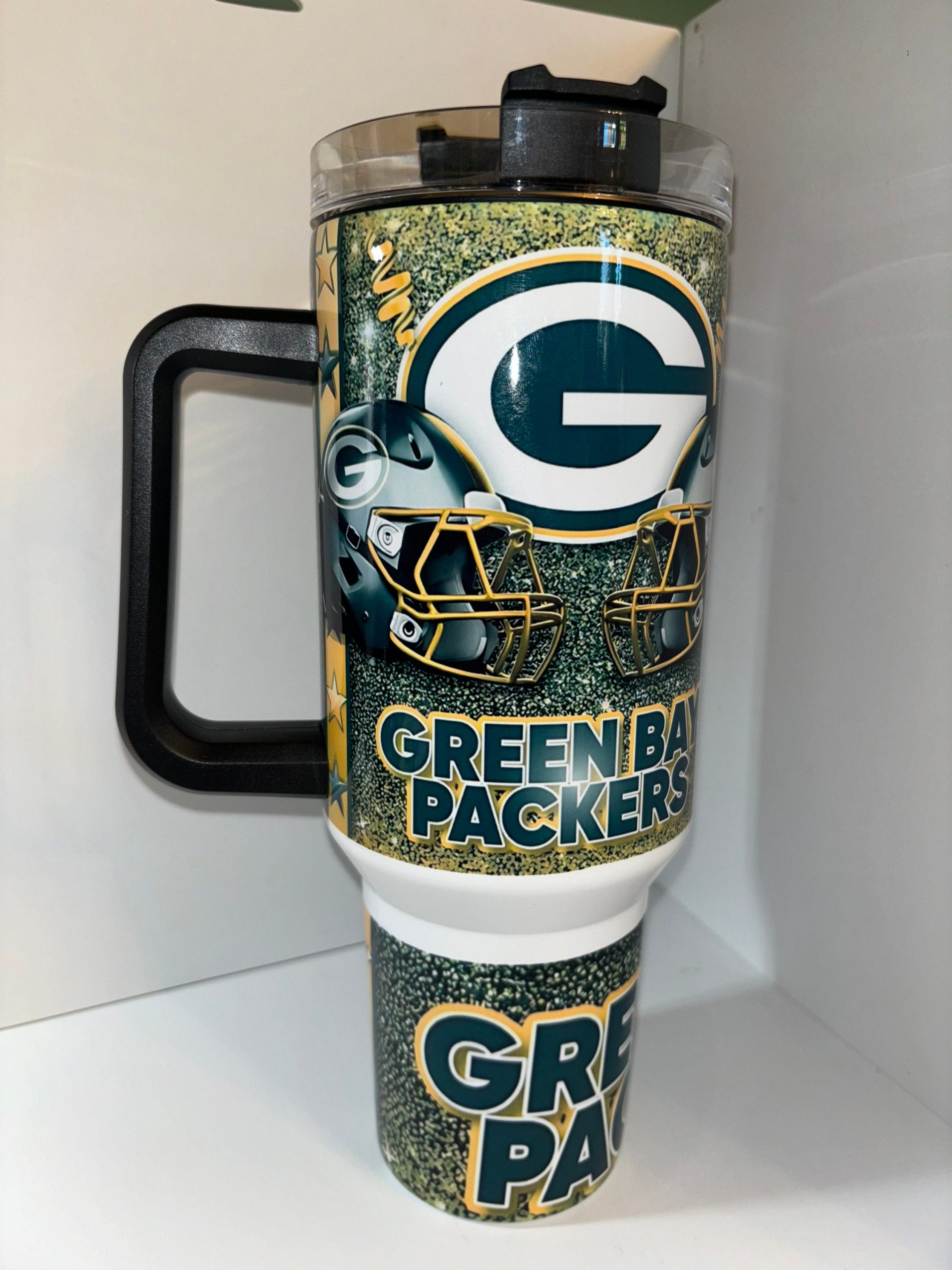 Green Bay Packers NFL Custom Stanley Cup 40 oz 30 oz Tumbler With HandleTVC2301910 - Image 4