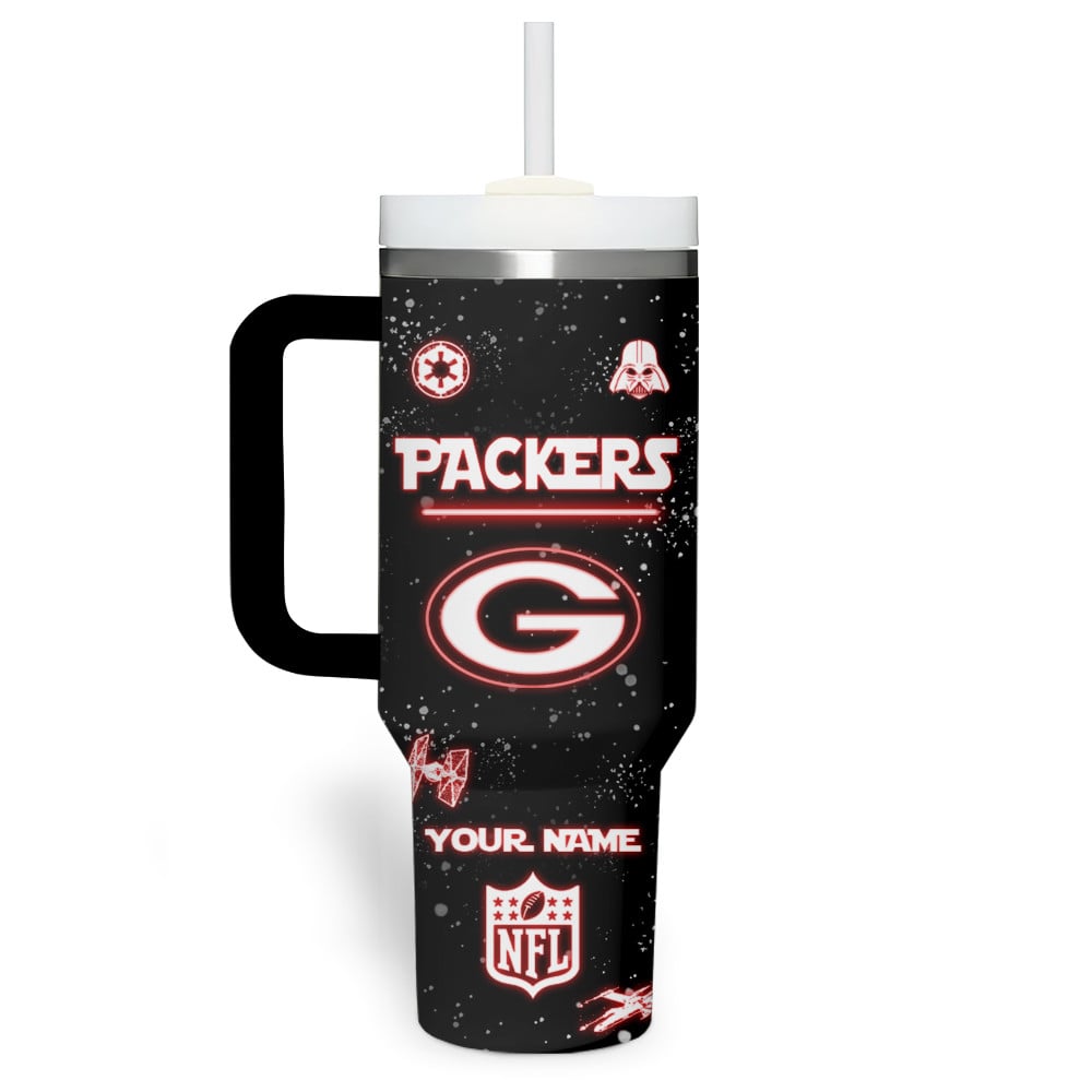 Green Bay Packers NFL Custom Stanley Cup 40 oz 30 oz Tumbler With HandleTVC230199 - Image 3