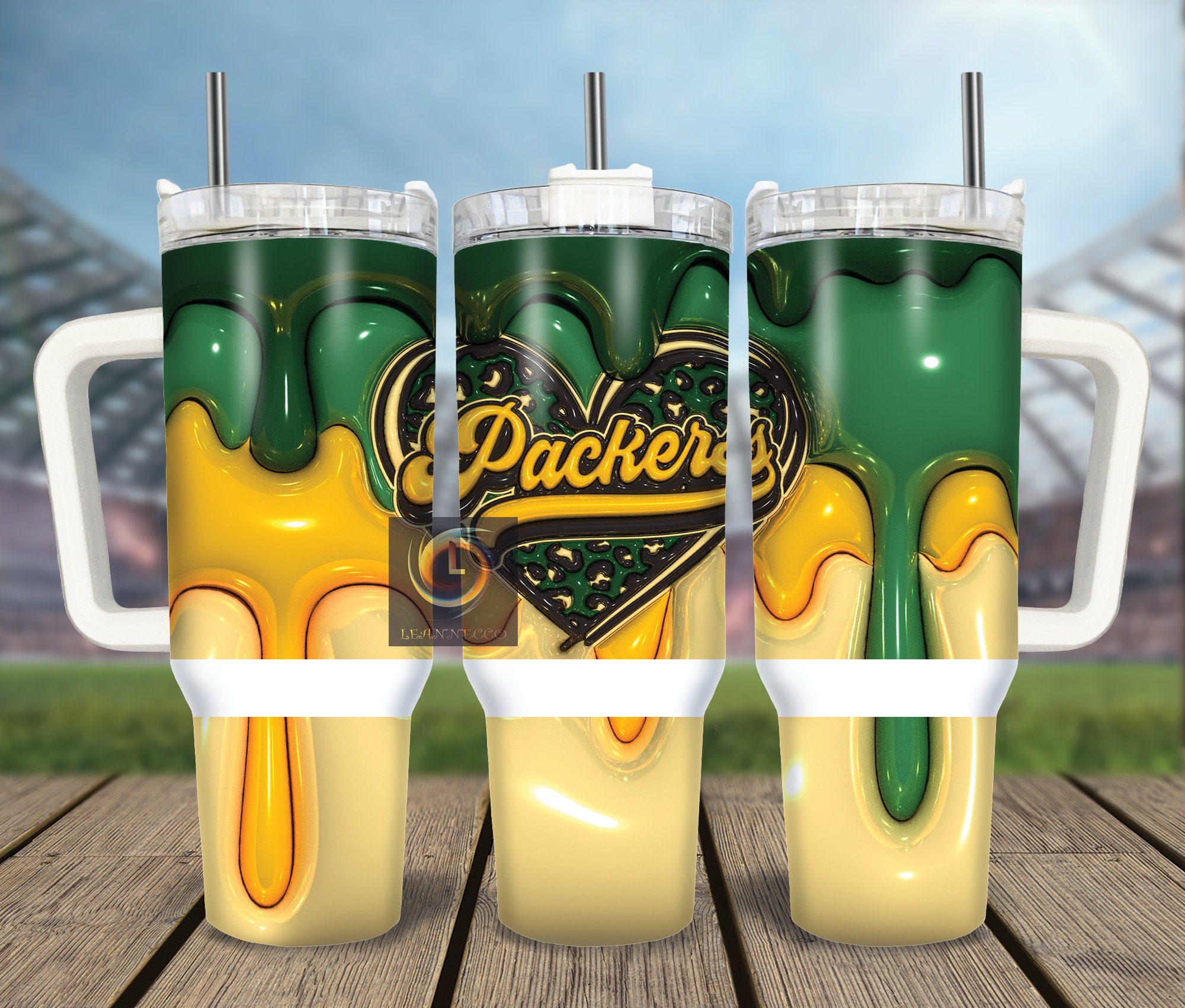 Green Bay Packers NFL Custom Stanley Cup 40 oz 30 oz Tumbler With HandleTVC2301990