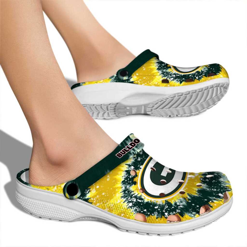 Green Bay Packers Radiant Burst Effect ClogTVC1801142 - Image 2