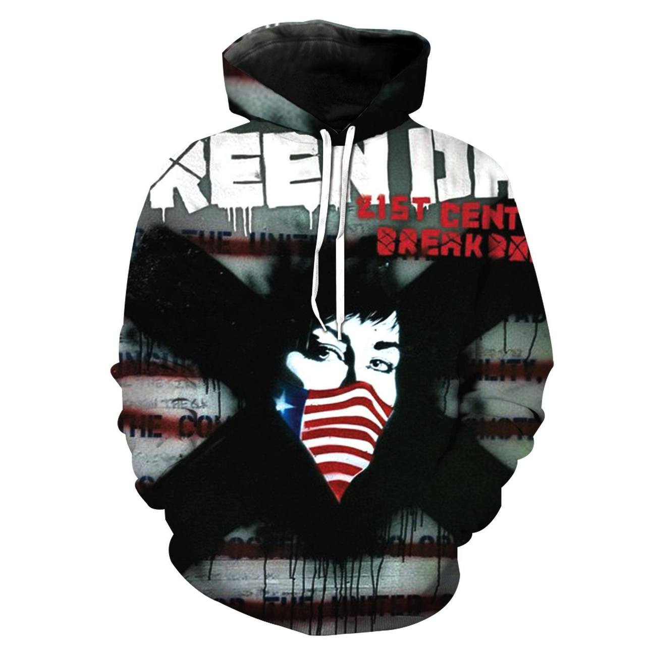 Green Day Band 3D All Over Print Hoodie, Zip Hoodie