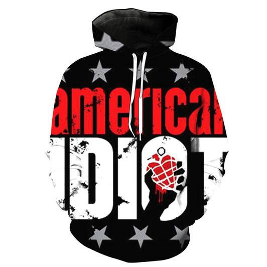 Green Day Band 3D All Over Print Hoodie, Zip Hoodie