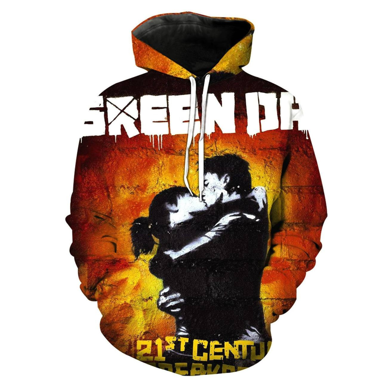 Green Day Band 3D All Over Print Hoodie, Zip Hoodie