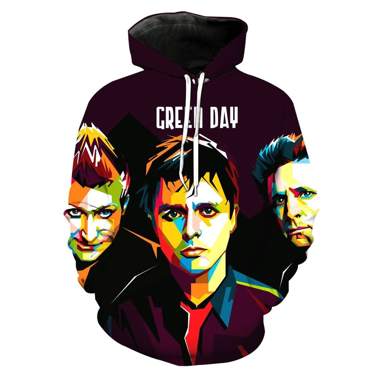 Green Day Band 3D All Over Print Hoodie, Zip Hoodie