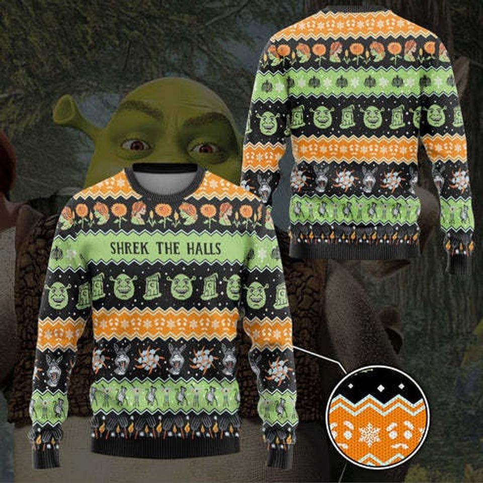 Green Monster 3D shirt, US Cartoon Movie Ugly Christmas Sweater
