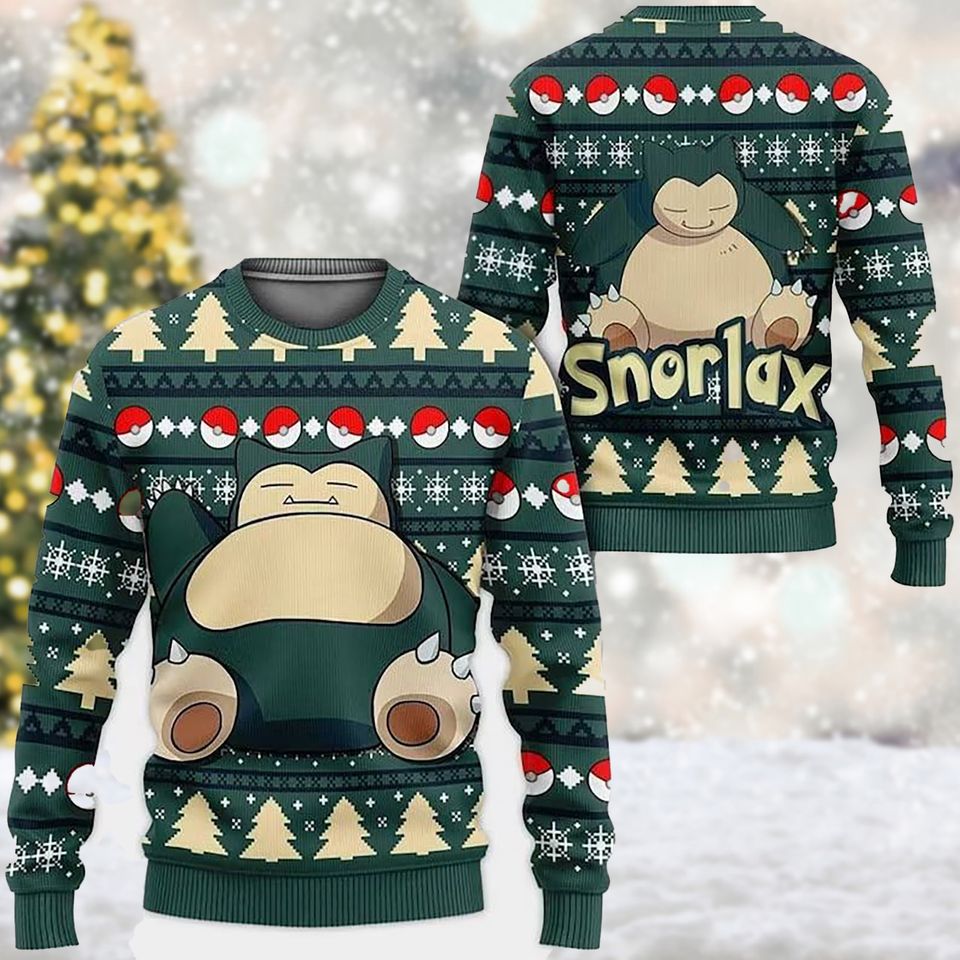 Green Monster 3D Sweater, Cartoon Movie Ugly Christmas Sweater Gift, Xmas Gift