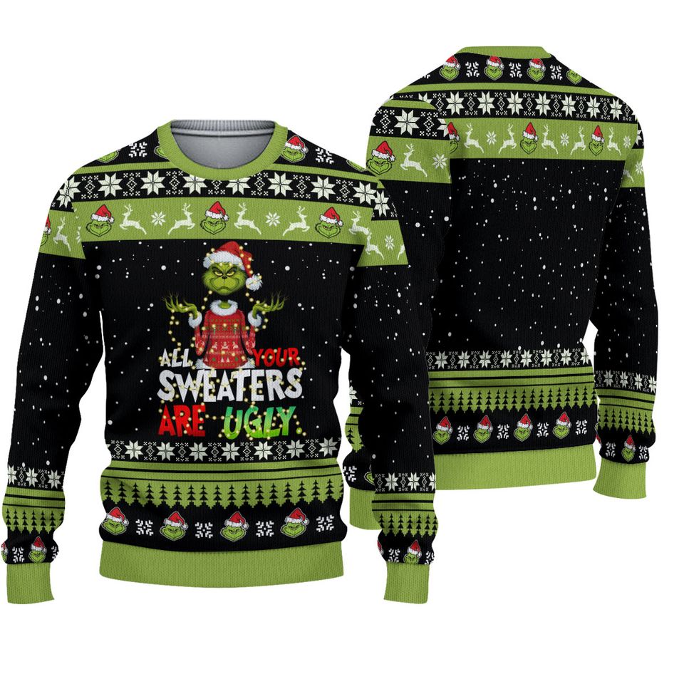 Green Monster All Your Ugly Sweaters