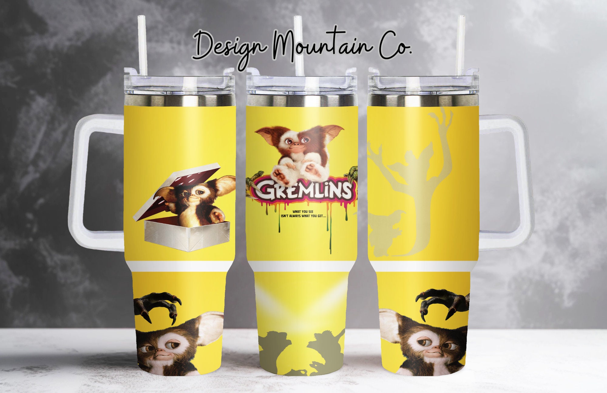 Gremlins Movies Custom Stanley Cup 40 oz 30 oz Tumbler With HandleTVC2301914