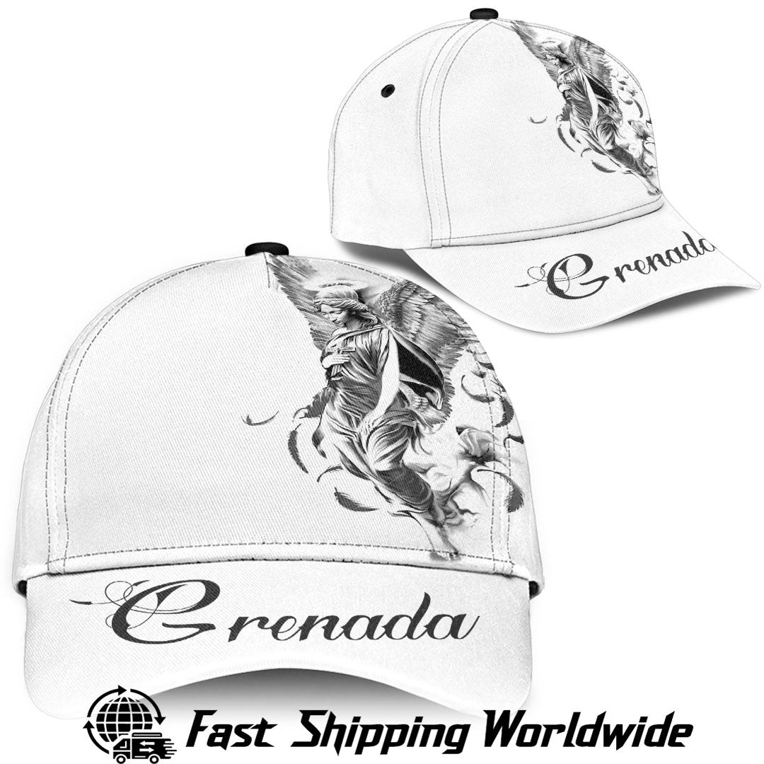 Grenada Classic Cap Baseball Cap Hat Trucker Hats Custom Hats Gifts For Men & Women