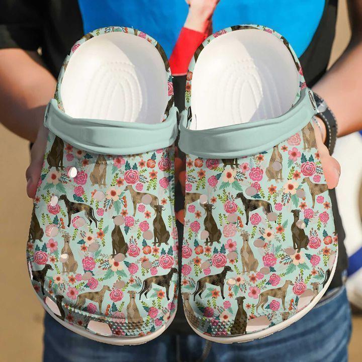 Greyhound Love My Classic Clogs Shoes