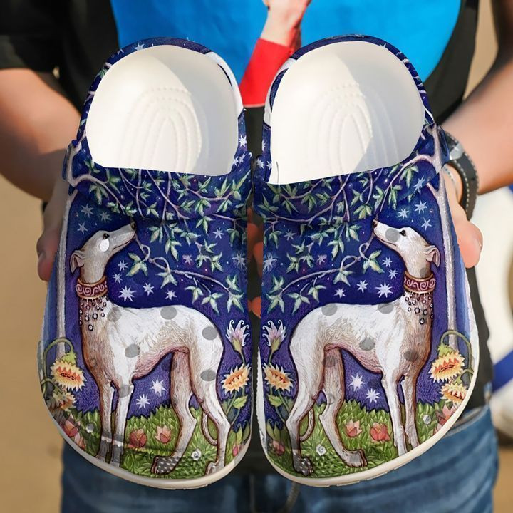 Greyhound Under The Stars clog Shoes