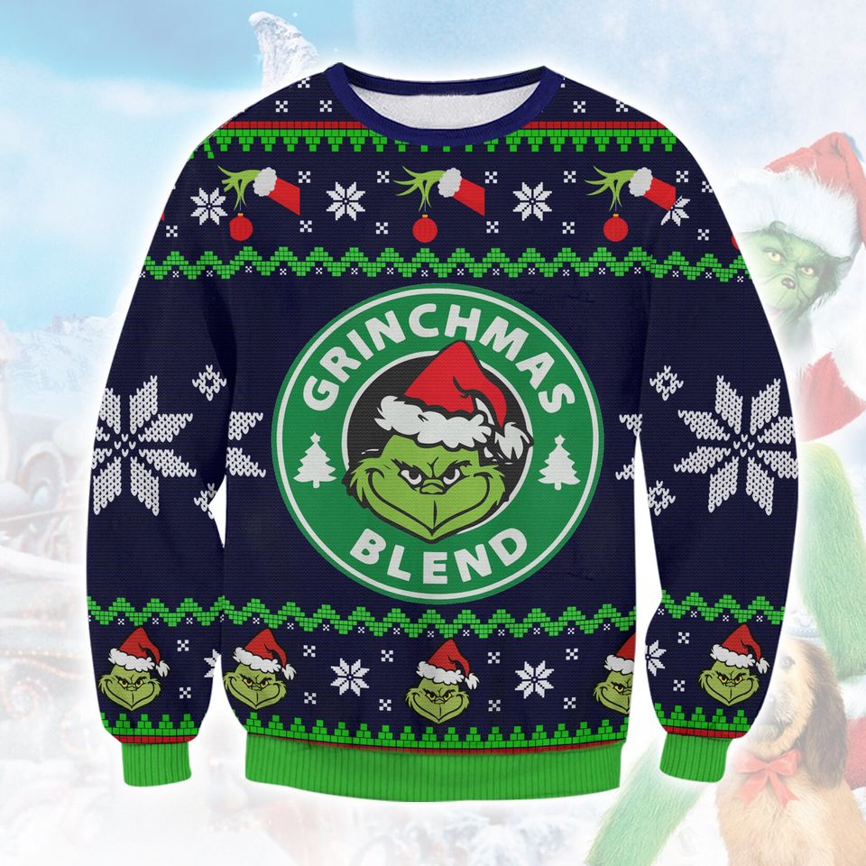Grin Blend Ugly Christmas Sweater