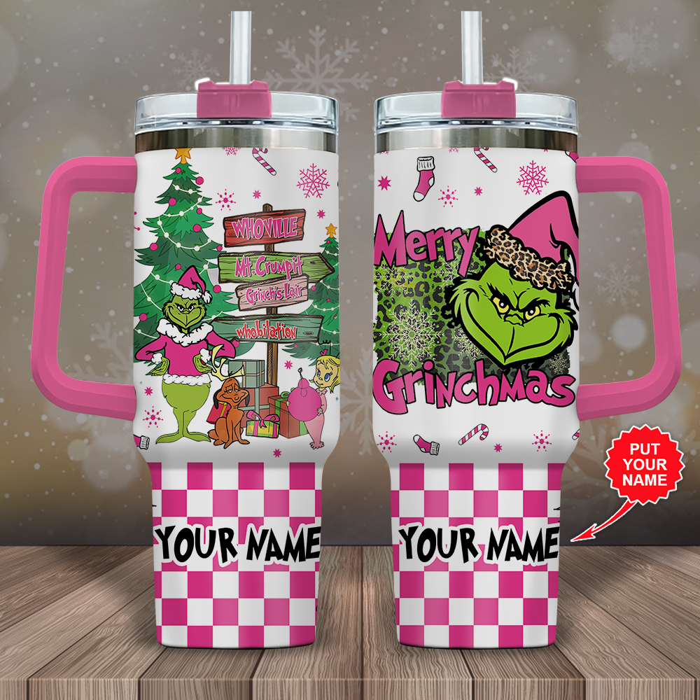 Grinch Movie Cartoon Custom Stanley Cup 40 oz 30 oz Tumbler With HandleTVC2301848