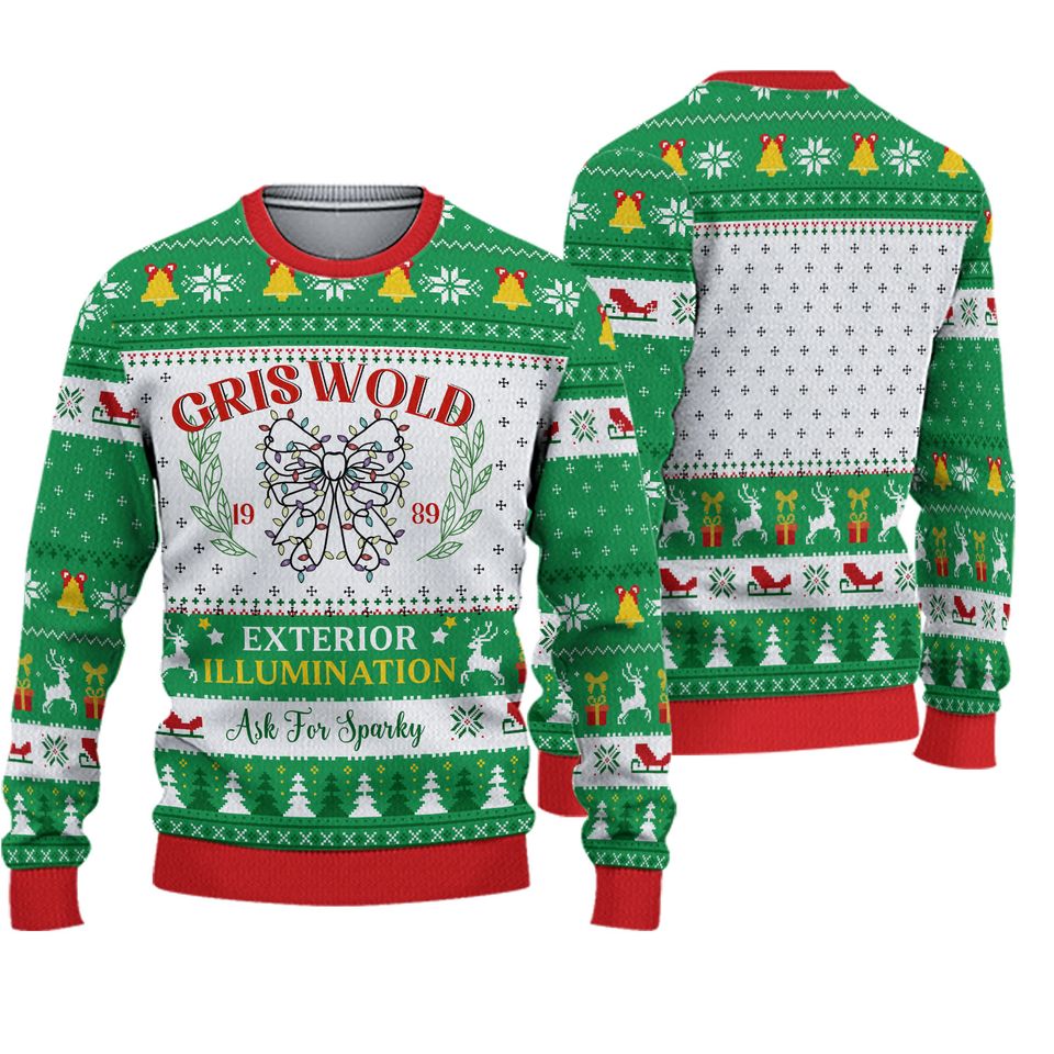 Griswold Christmas Family Ugly Sweater, National Lampoon's Christmas Vacation Ugly Sweater