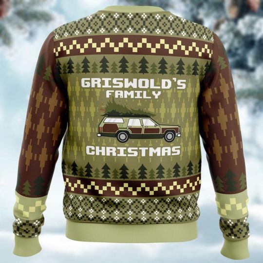 Griswold Christmas Sweater, National Lampoon's Xmas Sweater, Christmas Tree Farm - Image 9
