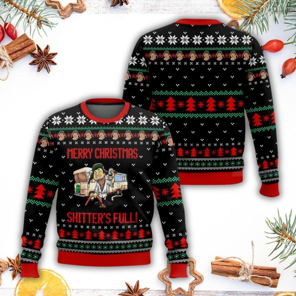 Griswold Family Ugly Sweater, National Lampoon Sweater For Party