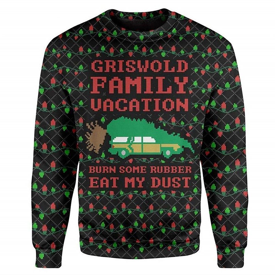 Griswold Ugly Christmas Sweater, Funny Christmas Sweatshirt, Ugly Holiday Sweater