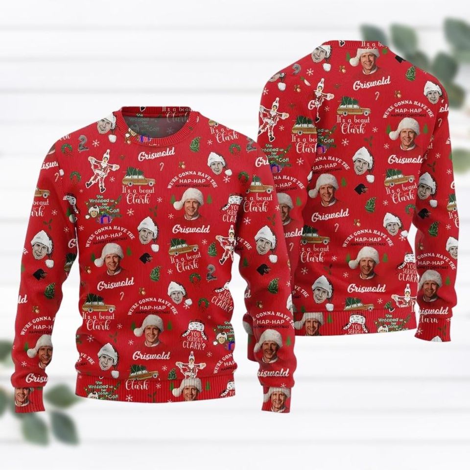 Griswold Ugly Christmas Sweater, It's a Beaut Clark Sweatshirt