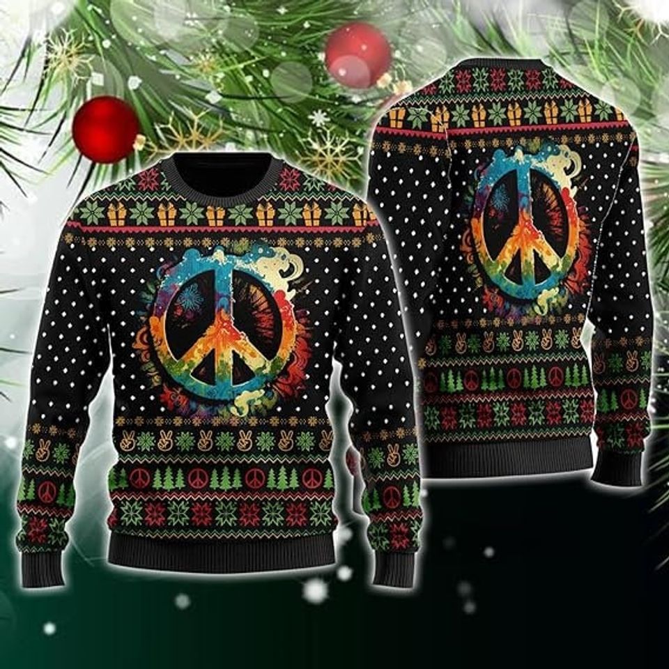 Groovy Ugly Christmas Sweater